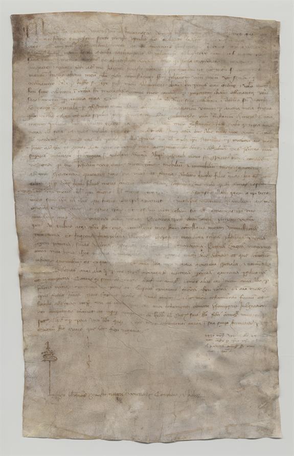 immagine recto pergamena