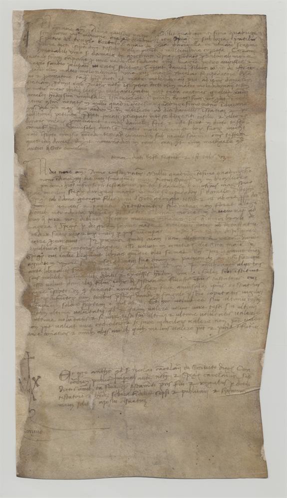 immagine recto pergamena