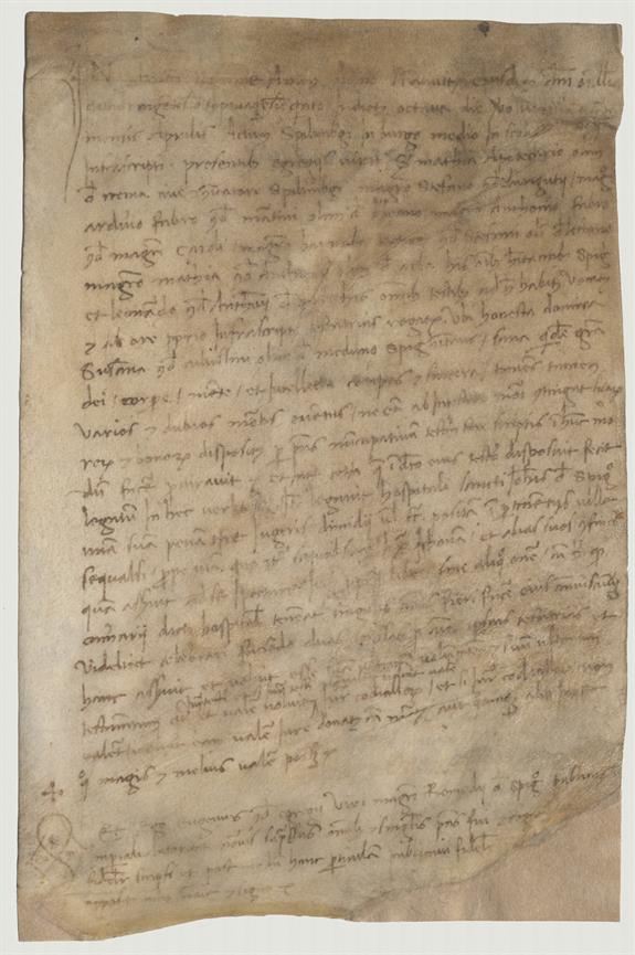 immagine recto pergamena