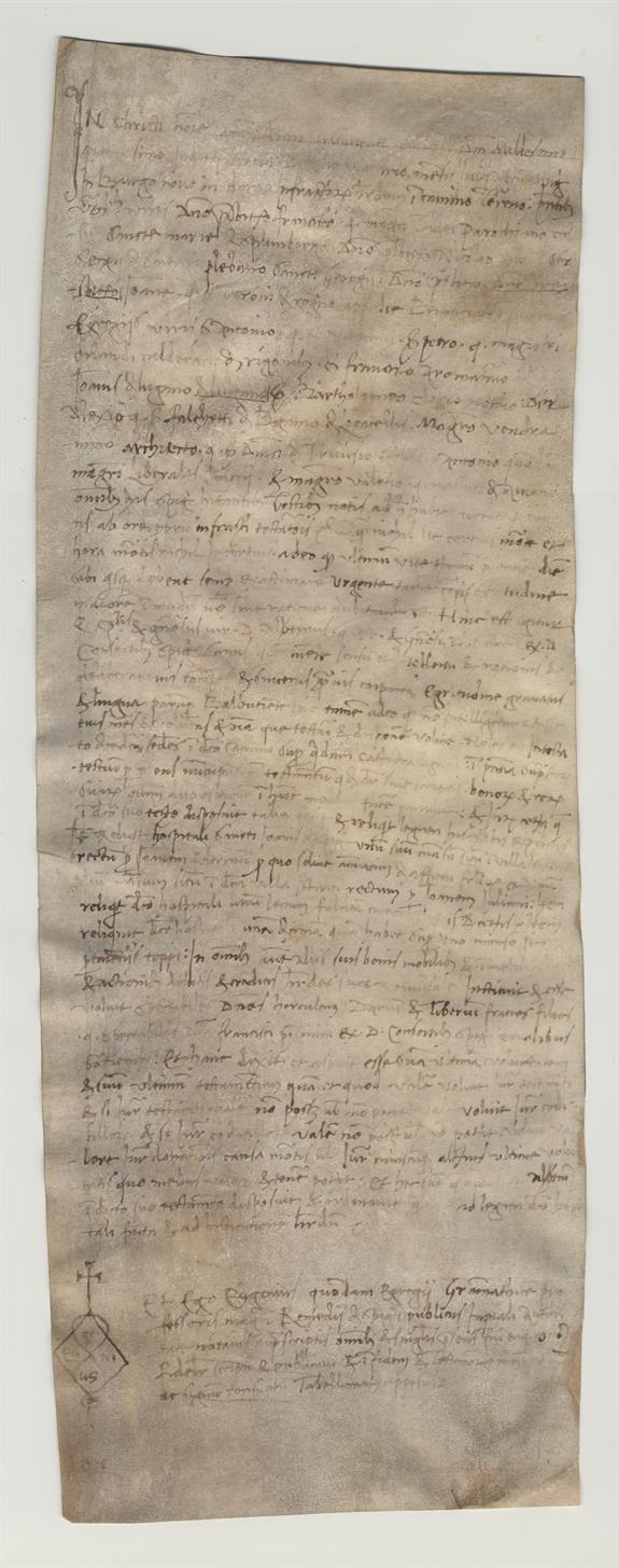 immagine recto pergamena