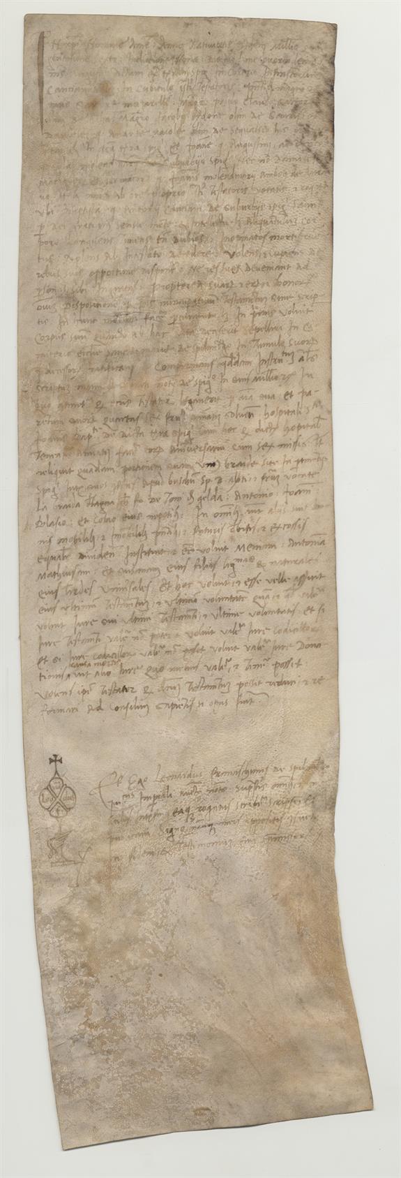 immagine recto pergamena