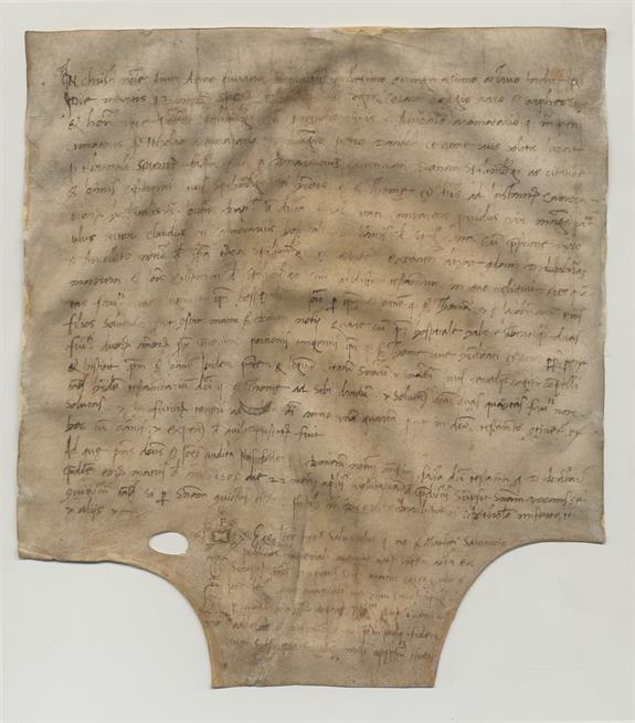 immagine recto pergamena