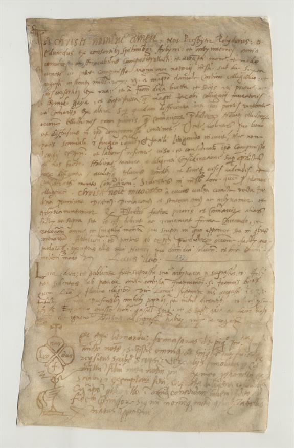 immagine recto pergamena