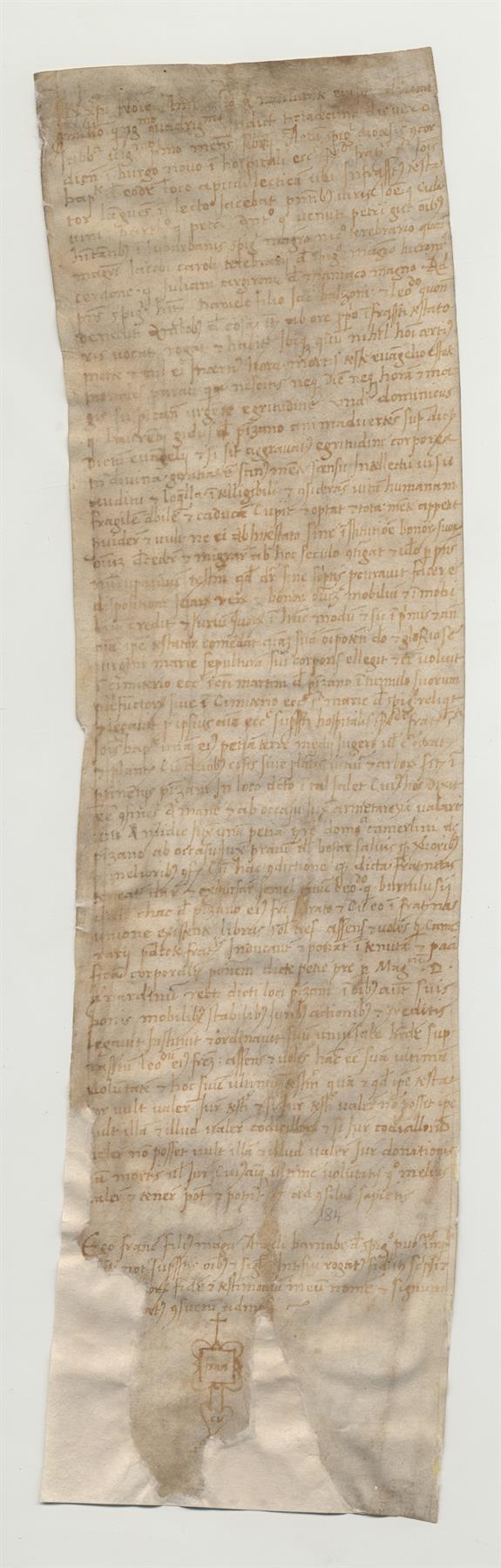 immagine recto pergamena