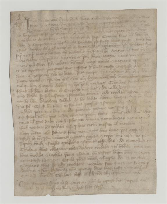 immagine recto pergamena