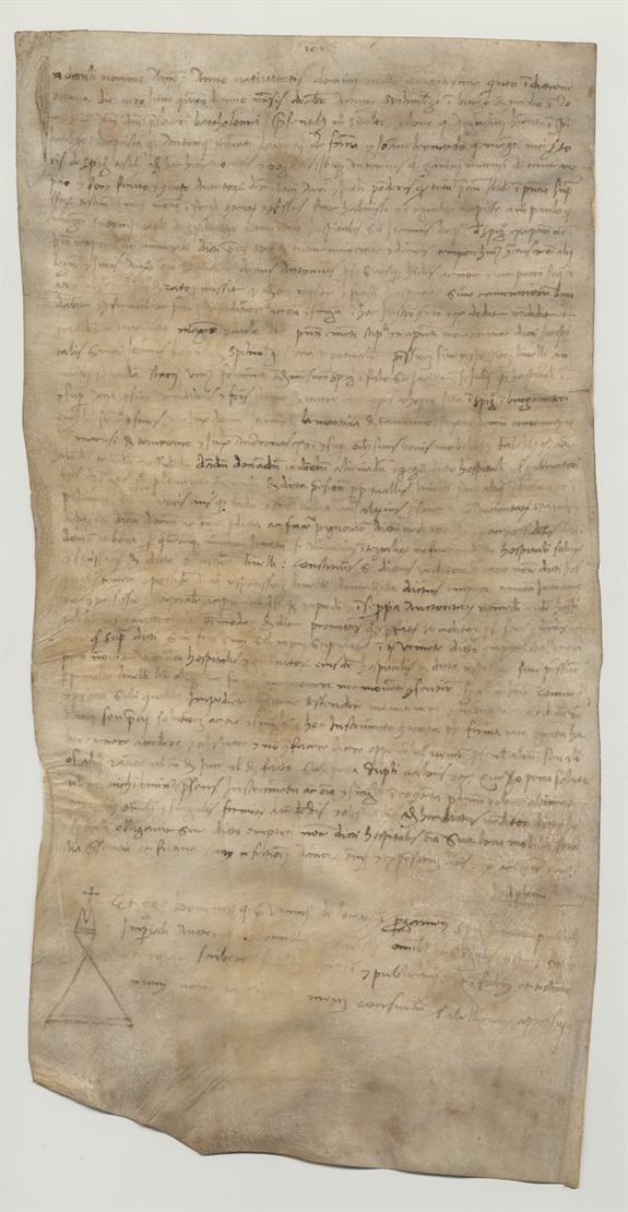 immagine recto pergamena